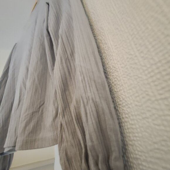 Baby blue Bubble sleeve Top - Picture 5 of 5